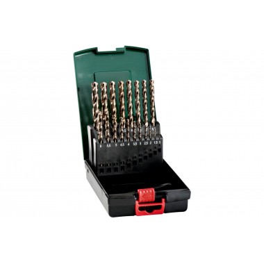Кассета со сверлами HSS-CO, 19 предм. Metabo 627121000