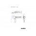 Аккумуляторная угловая шлифмашина с плоским редуктором Metabo WF 18 LTX 125 Quick 601306840