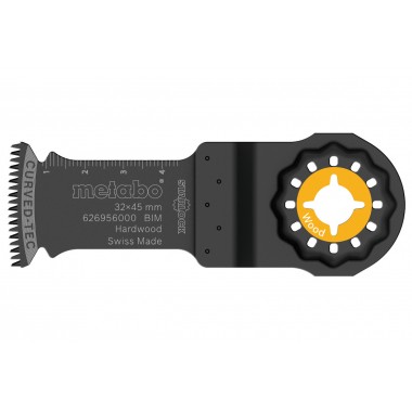 Погружное пильное полотно, твердая древесина, 32 мм, Starlock Metabo 626956000