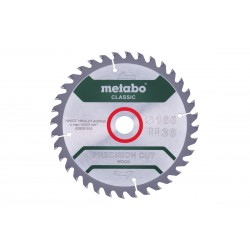 Пильное полотно «precision cut wood - classic», 165x20 Z36 WZ 15° /B Metabo 628662000