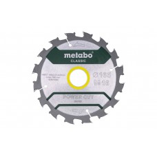 Пильное полотно Power Cut Classic 165x30 Metabo 628416000