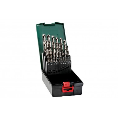 Кассета со сверлами HSS-G, 25 предм. Metabo 627098000