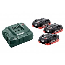 Базовый комплект 3 LiHD x 4,0 А·ч Metabo 685132000