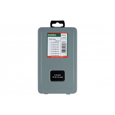 Набор буров SDS-Plus Pro 4 из 7 предметов Metabo 630584000