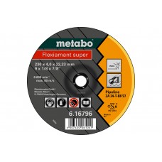 Обдирочный круг Обдирочный круг Flexiamant super 180x4,0x22,23 трубопровод, SF27 Metabo 616795000
