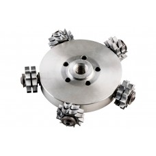 Фрезерная головка с плоским зубом, в комплекте, RFEV 19–125 RT Metabo 628219000