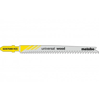 25 лобзиковых пилок, серия «universal wood», 91 мм, прогр. Metabo 623617000